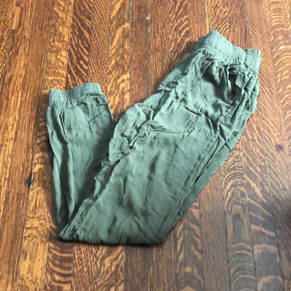 Green pants